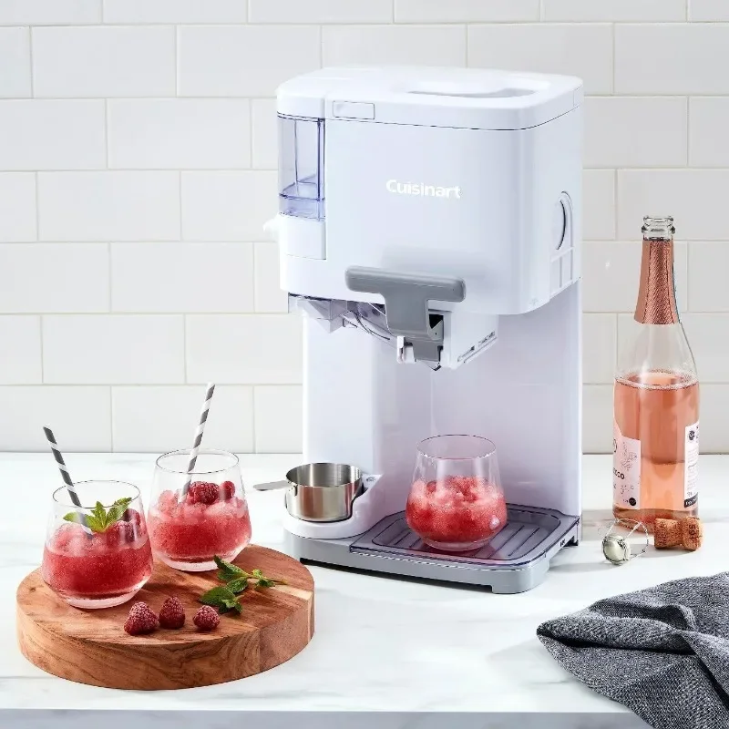 Cuisinart-Machine à Crème Glacée Mixte pour Yogogis Glacés, Sorbet, Déficit, Boissons Blanches, 1.5 Pintes