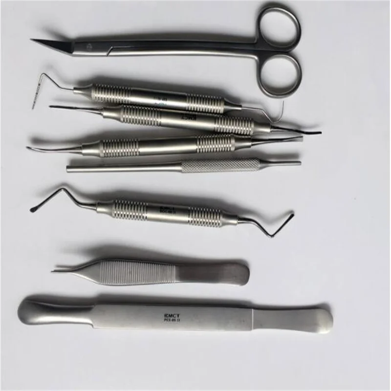 

CE Approved MCT Basic Implant Instrument Set IBS-SET28 28-Item Dental Plant Tools Kit