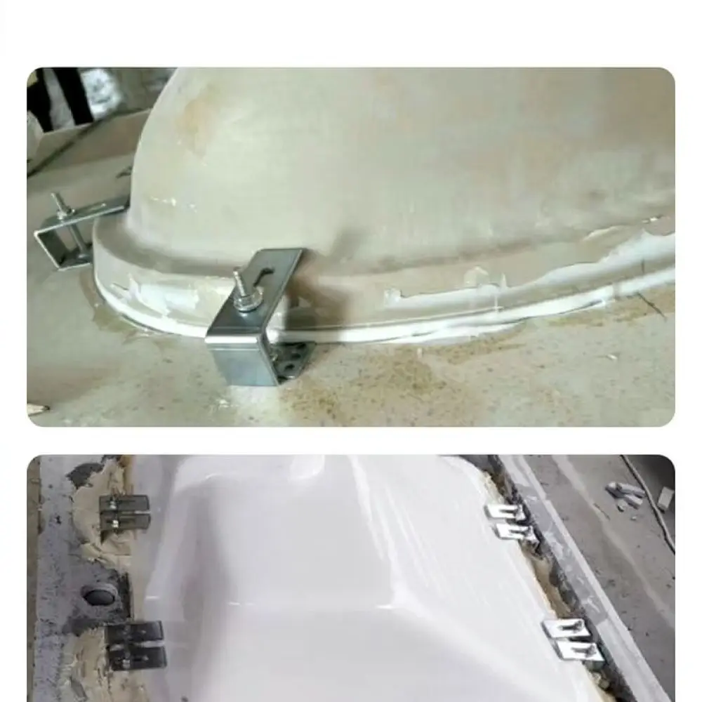 Under Counter Basin Installation Clips For Chuanxing Kitchen Sink Support Bracket Galvanized Adhesive Fixing Tool