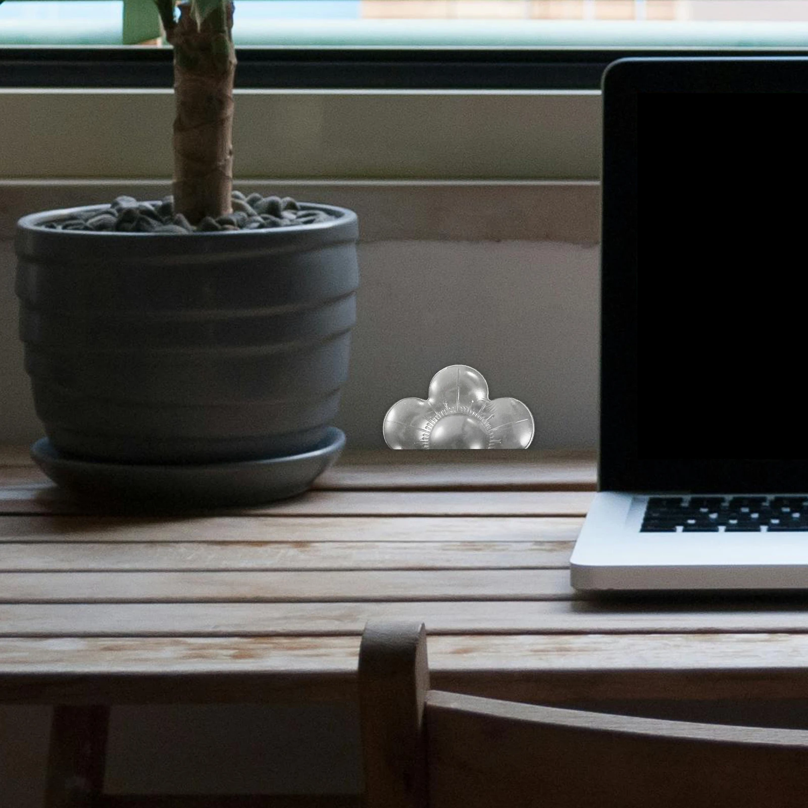 

10Pcs Anti-Collision Protector Wall Pads Door Knob Stoppers Flower Shaped Self-Adhesive Bumpers for Home Furniture Cabinet