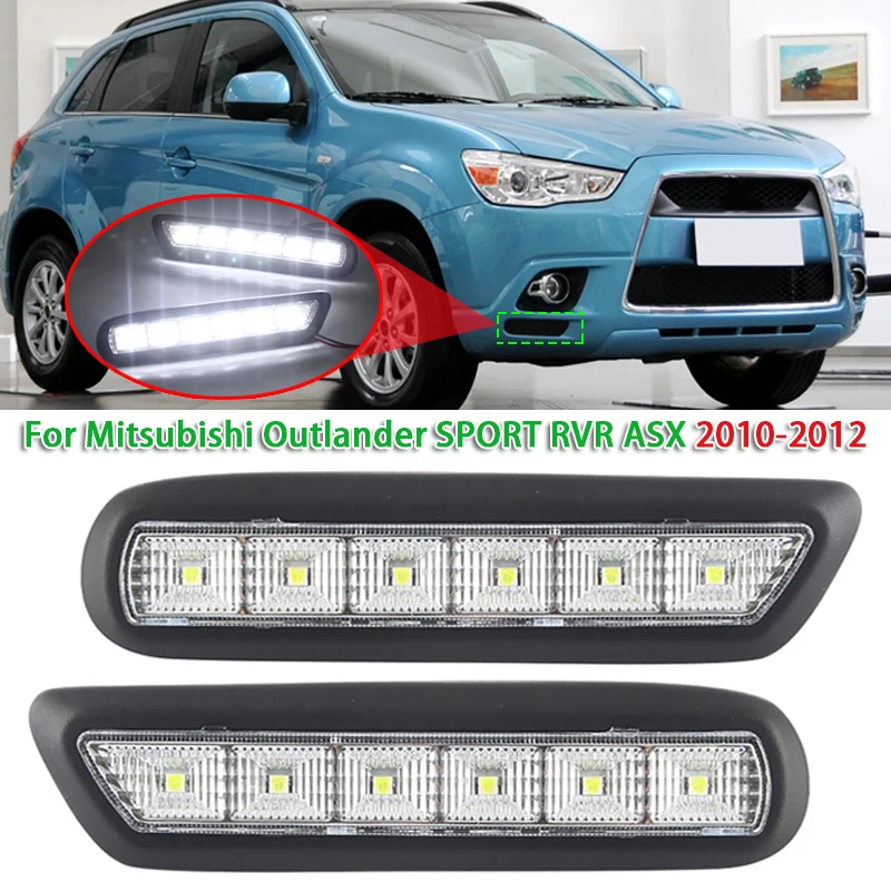 

Car LED Daytime Running Light Fog Light for Mitsubishi Outlander SPORT RVR ASX 2010-2012