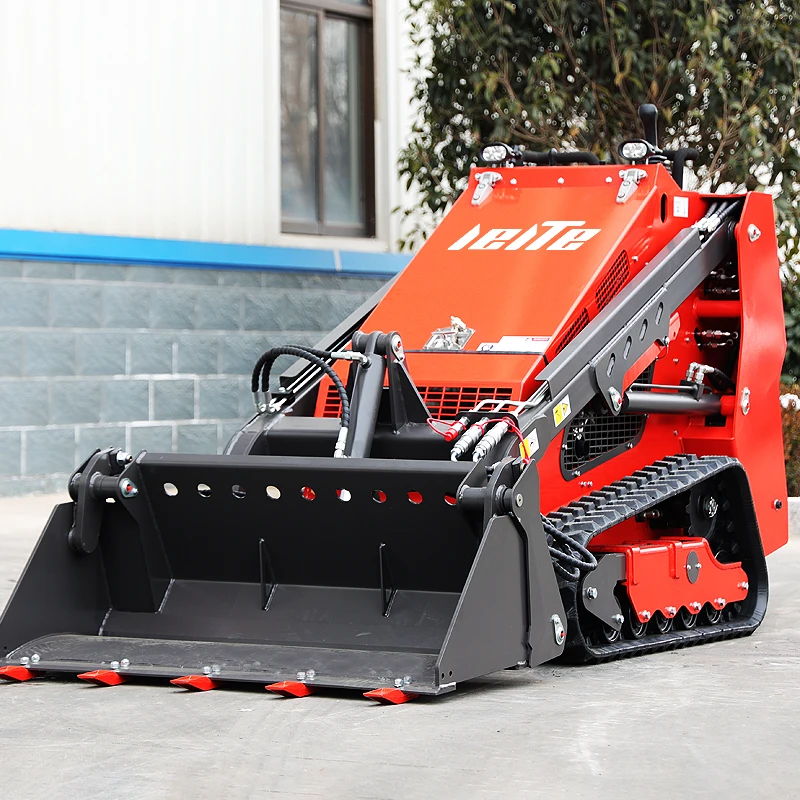 Imagem -05 - Máquina Hidráulica de Esteira Skid Steer Mini Loader China Wheel Venda Quente Epa Europa 1ton 700kg 500kg 1000kg Preço de Fábrica