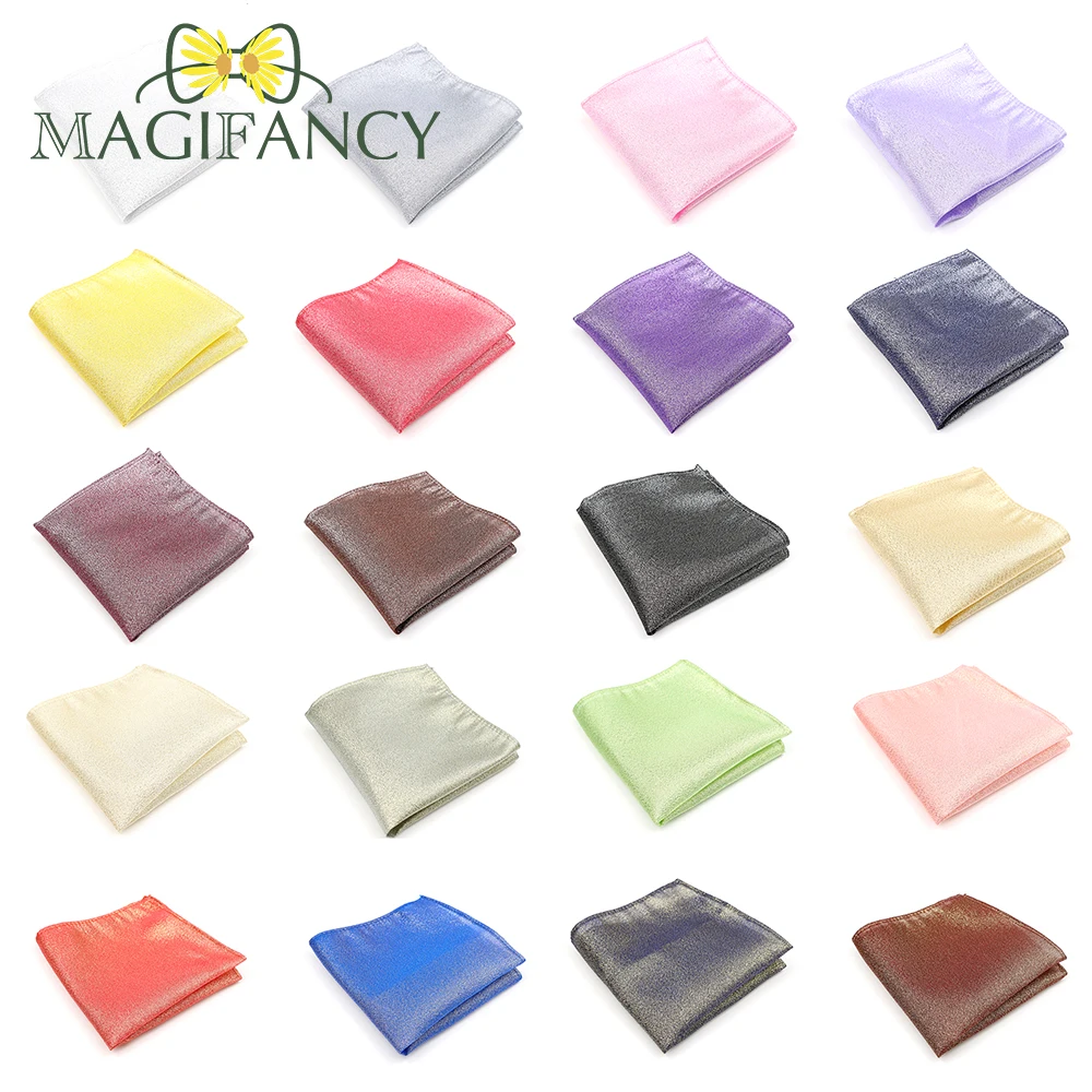 Nuovo colorato poliestere durevole lucido rosso blu fazzoletto accessorio evidenziazioni per uomo donna festa spettacolo accessorio regalo di nozze