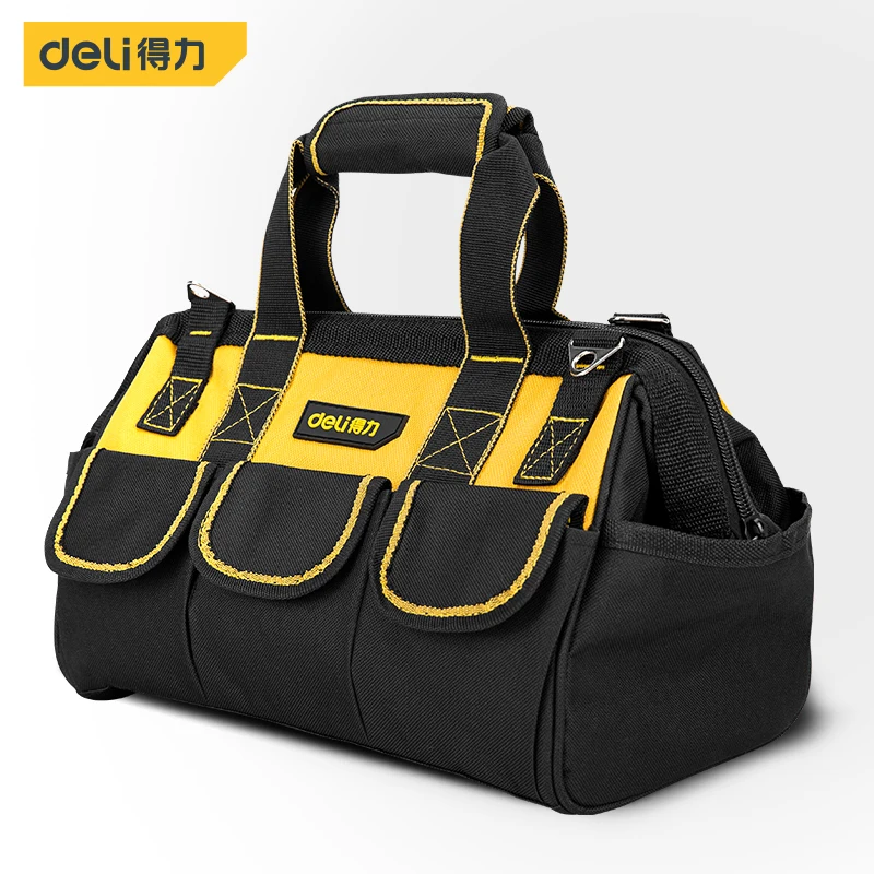 13/16/17/18 inch Wear-resistant Electrician Tool Bag Woodworking Repair Tool Pouch Thickened Durable Large-capacity Storage Bag