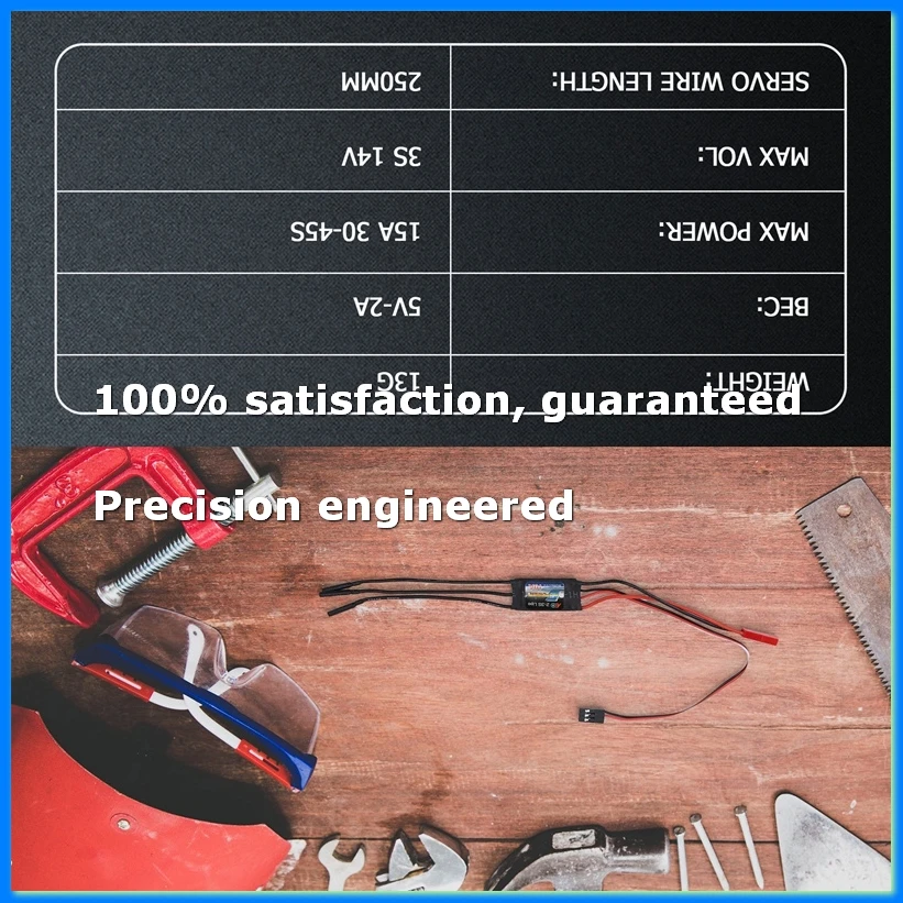 

ESC Motor Speed Controller Brushless ESC for RC Airplane with UBEC 10A-SPMI