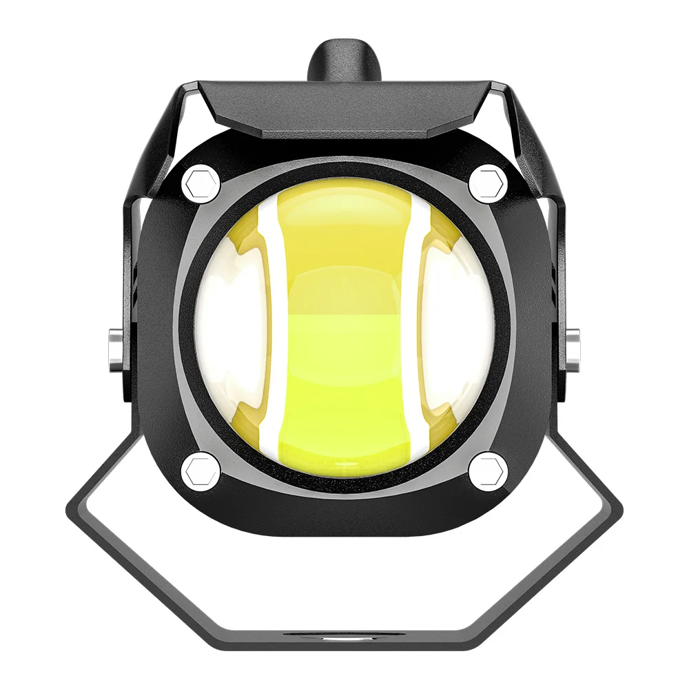 

1x Motorcycle Led Spotlight White Yellow Car Headlight Anti Fog Waterproof Light LED Headlight Super Bright Auxiliary Light 12v