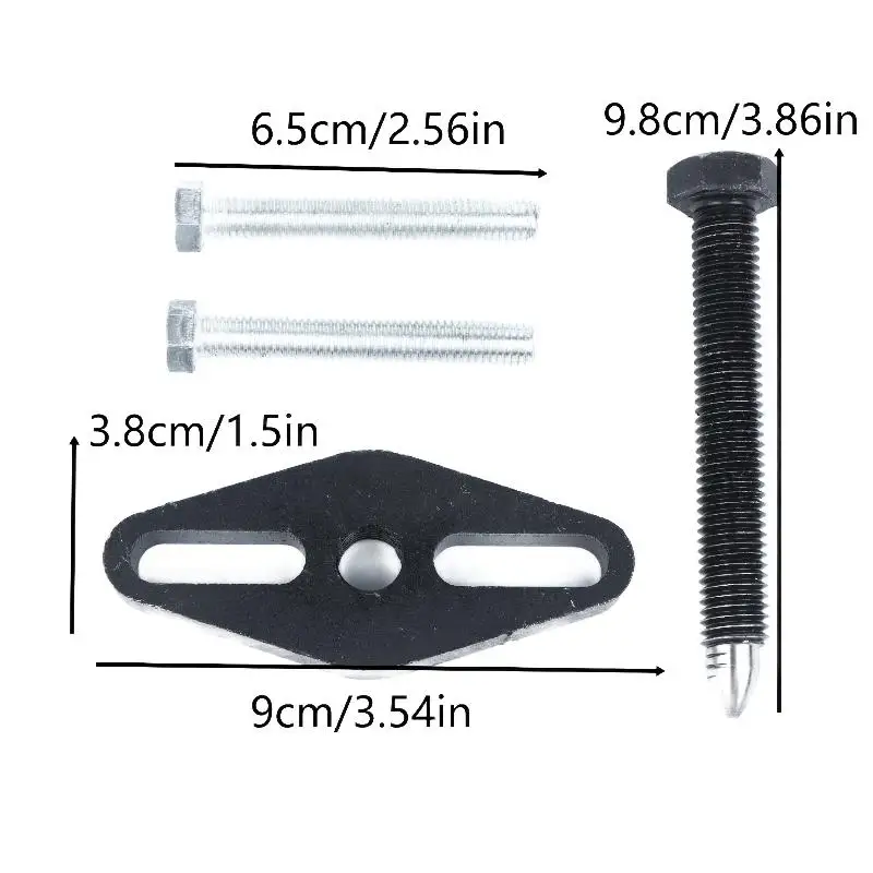 Mit 8-mm-Schrauben für Schwungrad-Expander, Demontage-Reparaturwerkzeuge, Kettensäge, Rasentrimmer, Wartung, Schwungrad-Abzieher, Demontagewerkzeug-Set – Detail 10