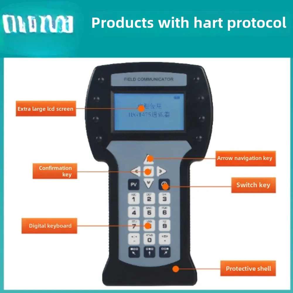 Suitable for on-site communication of HART375/475 handheld devices, including temperature, pressure, liquid level, and different