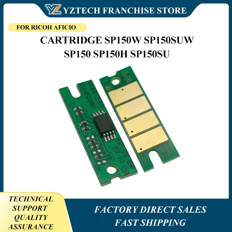 

10 шт. SP150 408010 чип тонера SP150LE 150SU 150 150H 150 Вт для картриджа Ricoh Aficio SP150w SP150SUw SP150 SP150H SP150su