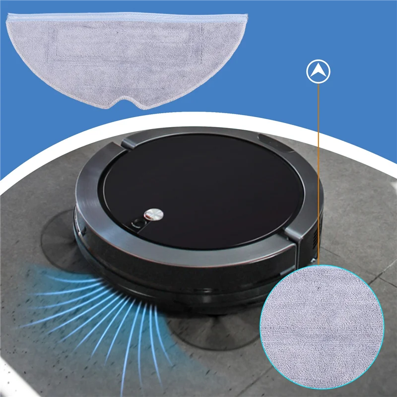 

A60T Новые аксессуары, запасные части для Roborock S7 T7S Plus, основная боковая щетка, фильтр Hepa, швабра, тканевые детали для робота-пылесоса