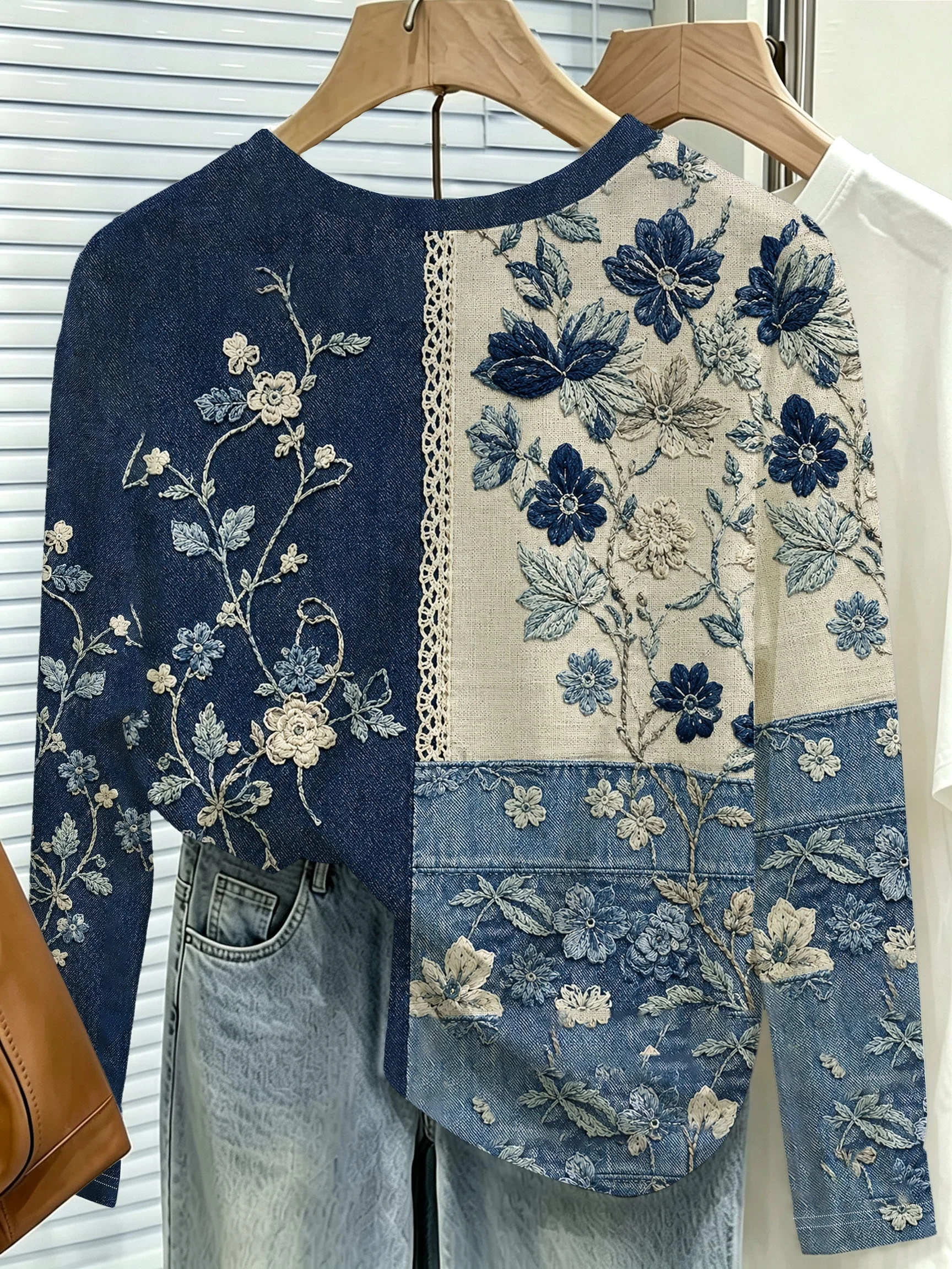 Blusa feminina de manga compri - Jeans avaliação e preço