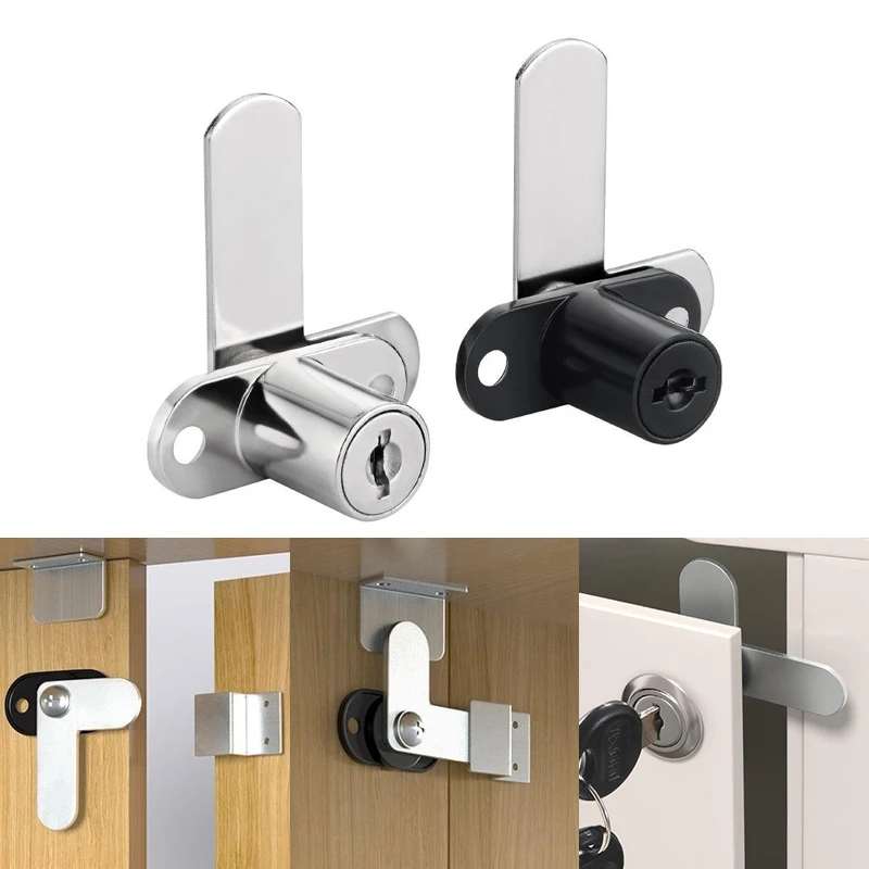 Furniture Cabinet Drawer Lock Zinc Alloy Cam Lock Secure Mailbox Desk Locker Cupboard Door for Office Home Storage