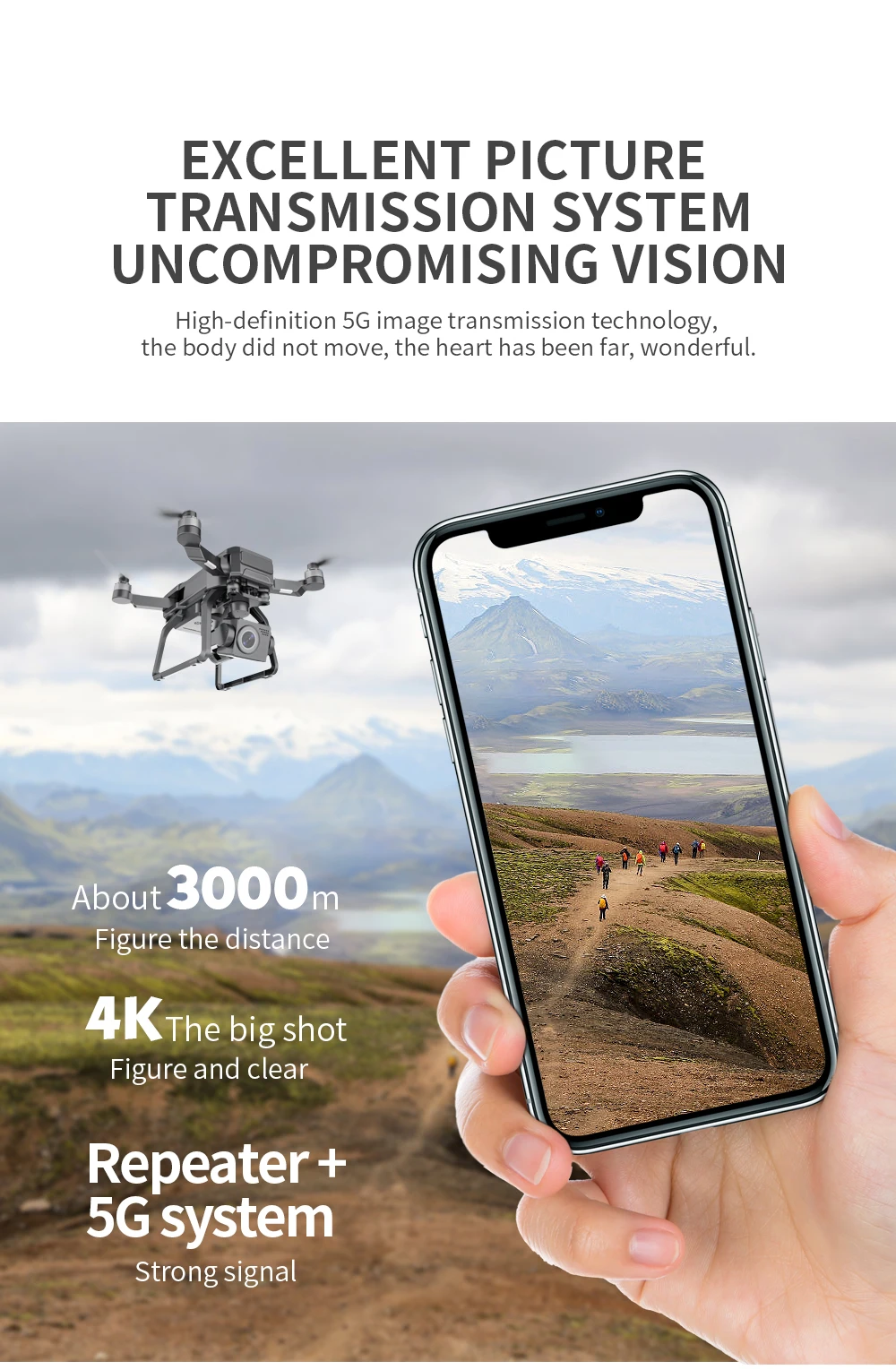 F7 Pro Drone 4K With Camera 3 Axis Gimbal Aerial Photography Brushless Profesional Quadcopter drone with night vision camera