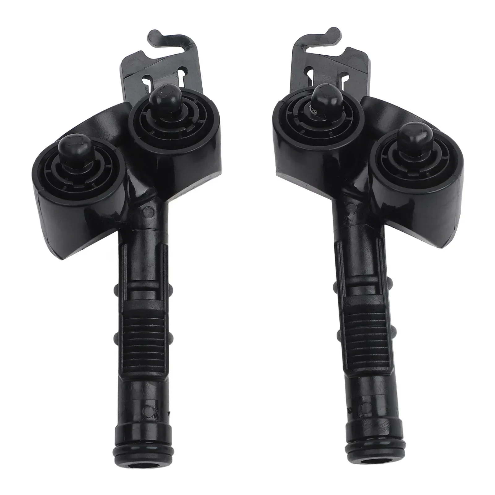 1Pair Car Accessorie For Volvo C30 S40 V50 C70 Headlight Washer Spray Nozzle Headlamp Cleaning Sprayer Jet 30698422 30698423 - view 2