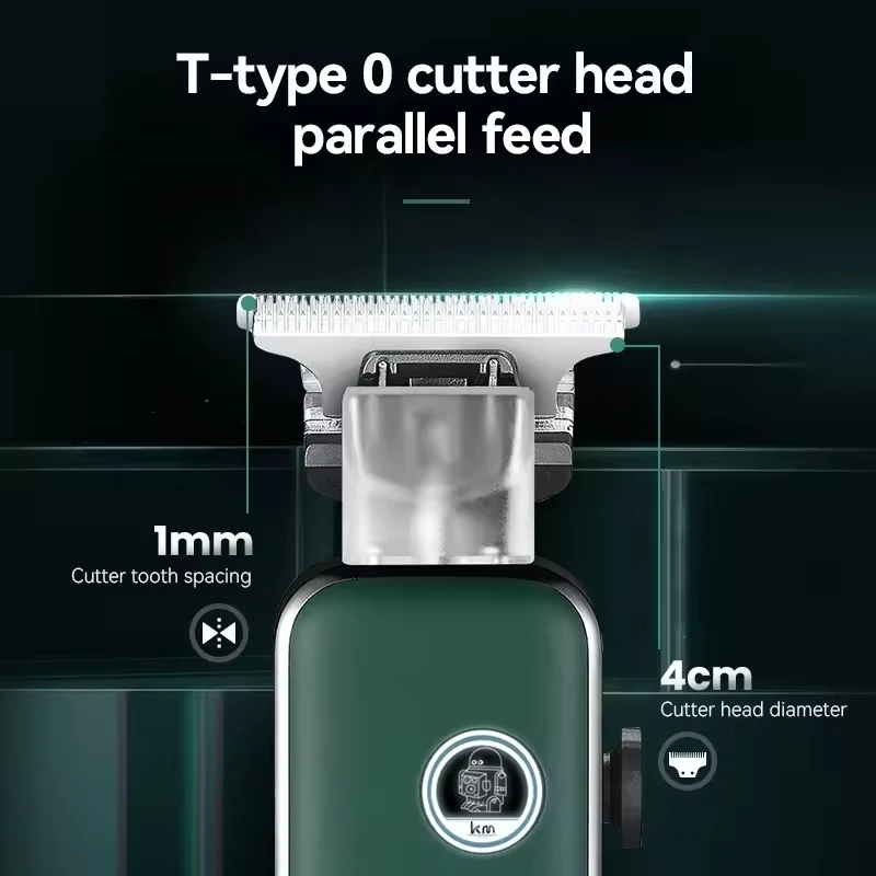 Kemei KM-5098 KM-2027 Professional Hair Clipper And Beard Trimmer New Design USB Rechargeable Shaver For Men Electric Clippers