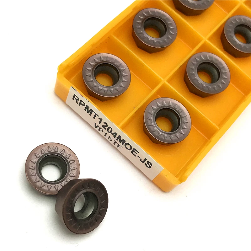 RPMT08T2 RPMW1003 RPMT10T3 RPMT1204 มิลลิ่งคาร์ไบด์แทรกเครื่องกลึง CNC ตัดเครื่องมือเหล็กการประมวลผล