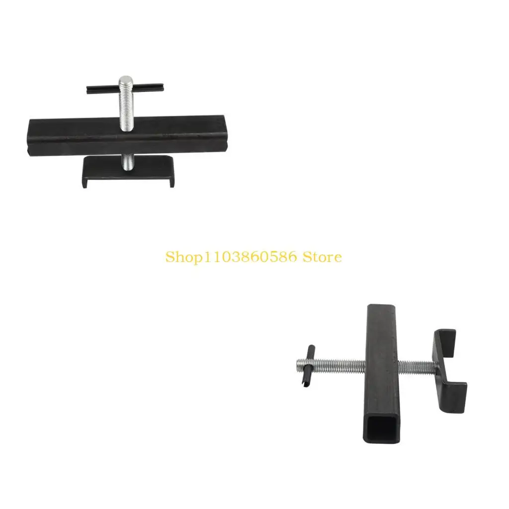 242A Automotive Drivetrain Tool with Wide Beam, T-Handle and Threaded Screw, Built from Steel for Maintenance and Disassembly