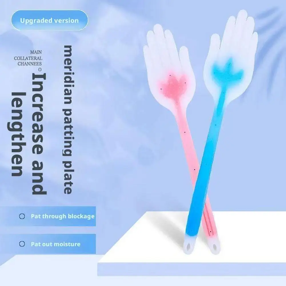 

Ручной массажер с молотком для спины, силиконовый массажер для улучшения всего тела T6F2