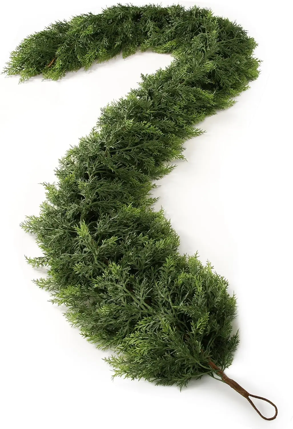 

7FT Artificial Cedar Garland, Christmas Decorations, High-Density with 210 Leaves