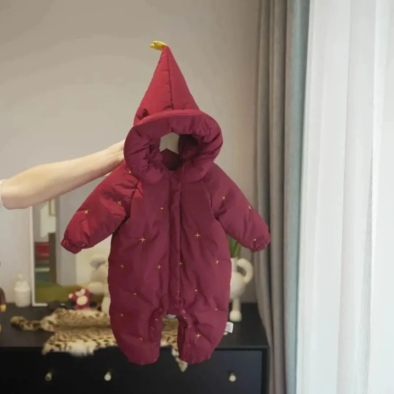 

Baby's Rompers Newborn Bodysuits Winter Baby Clothing One-piece Clothes Thickened Cotton Jacket Warm New Outdoor Climbing Clothe