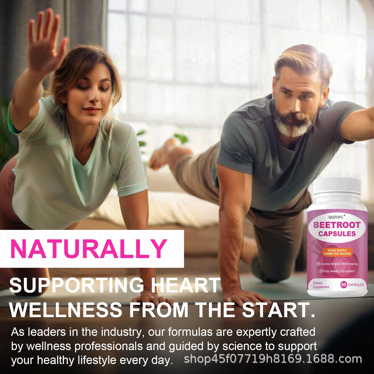 

Beetroot capsules supplement dietary fiber to improve cardiovascular function and promote digestive and intestinal health