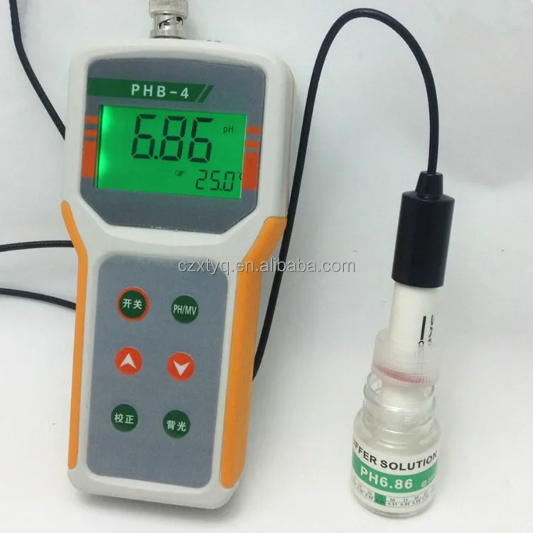 PHB-4 Portable low cost PH Meter