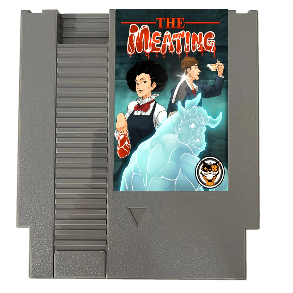 The Meating - 8 BIT NES Game Cartridge For NES Game Cosnole