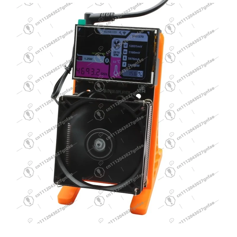 

++ 4.8TH/S 75 W 3.8-inch display BM1370 Asic chip SHA-256 Bitcoin single-mining lottery open-source mining machine