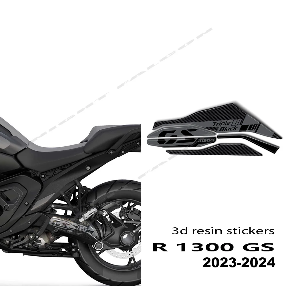 R 1300 GS Motorcycle Rear Transmission Rocker Arm Protection 3D Epoxy Resin Sticker for R1300GS GS1300 2023-2024