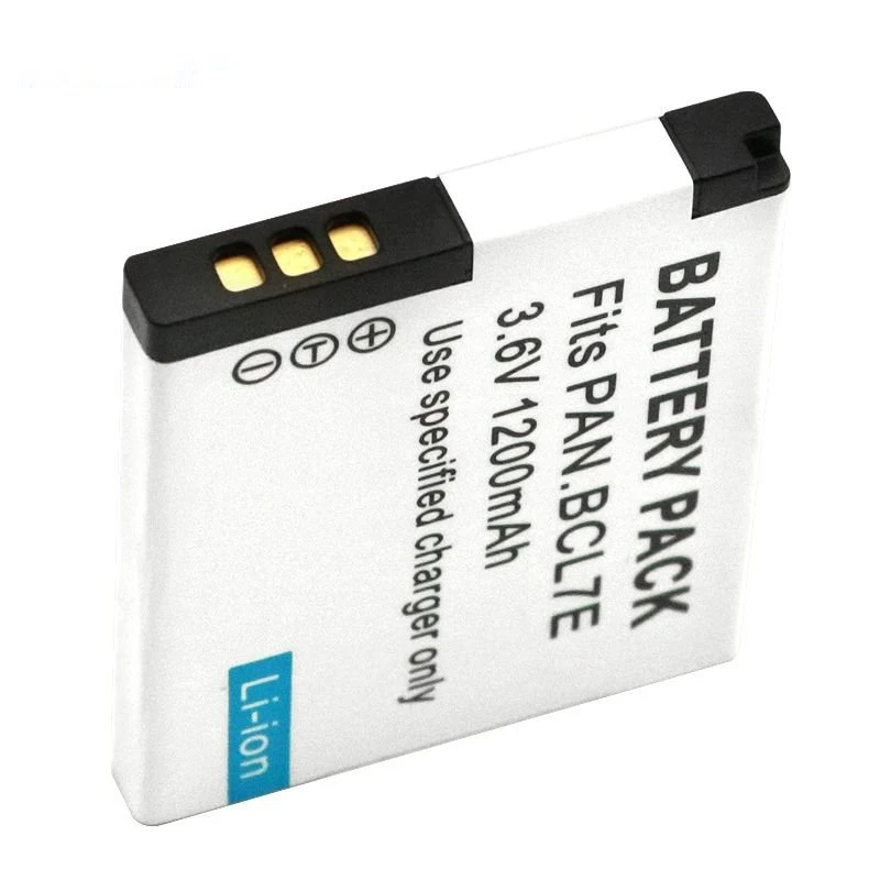 DMC-FH50 FS50 F5 SZ3 SZ9 XS1 DMW-BCL7E 3.6V 1200mAh Camera Lithium Battery Pack