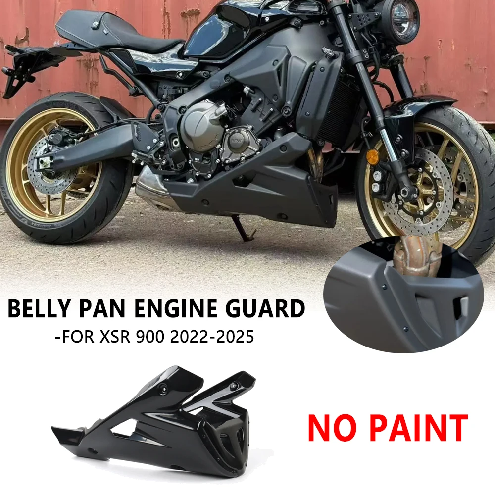 

For Yamaha XSR 900 2022-2025 Belly Pan Engine Chassis Spoiler Fairing Guard Cover Protector NEW Motorcycle Accessory