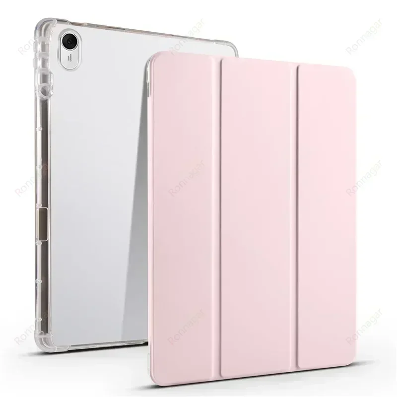 พร้อมที่ใส่ดินสอเคสสำหรับ Huawei matepad SE 11 2024เคสแท็บเล็ตแม่เหล็กรองรับกับแผ่นรองสำหรับ Huawei matse 11นิ้วเคสซิลิโคน