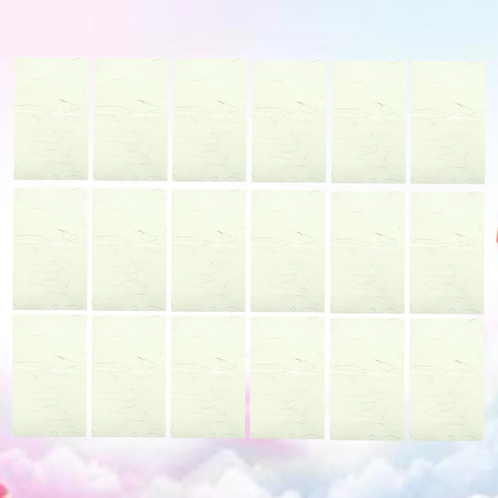 40 ورقة من ورق الأرز لكتابة الحروف، لوازم الخط الصيني، لوحة شوان #5