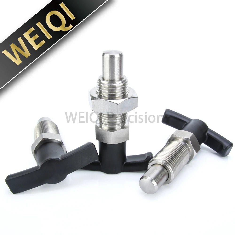 Factory Manufacturing Stainless Steel/Carbon Steel Indexing Plunger Return Type/Self-locking Locating Pins M10/12/16/20/24mm