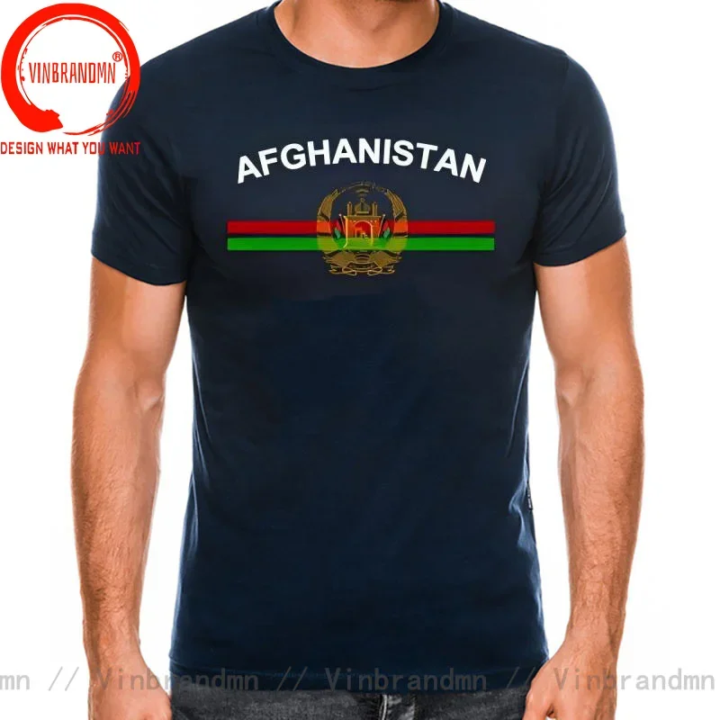 Vintage Afghanistan Flag T Shirt Men Afghanistan Emblem T-Shirt AFG Patriotic Tshirt Streetwear Harajuku Clothes Fashion Apparel