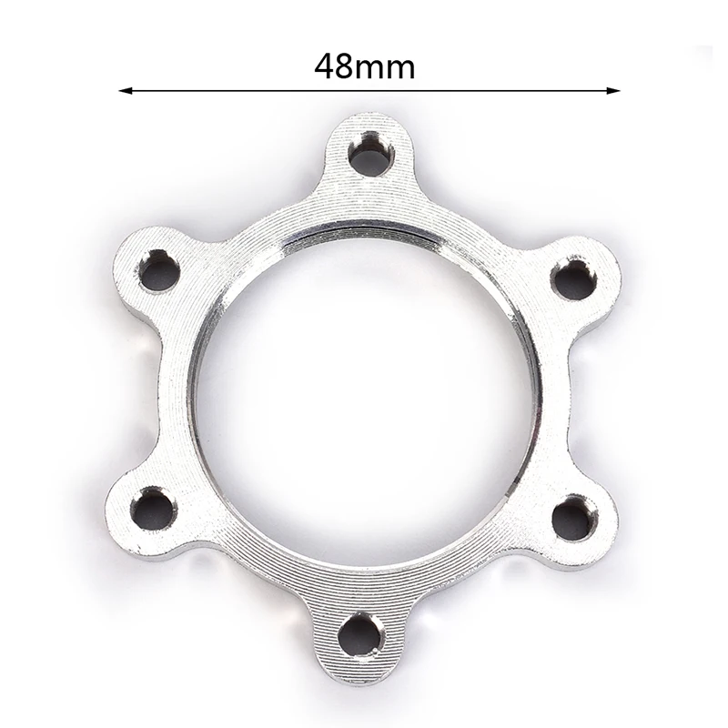 Bike Freewheel Threaded Hubs Disk Disc Brake Rotor 6Bolt Flange Adapter Tool 1pc