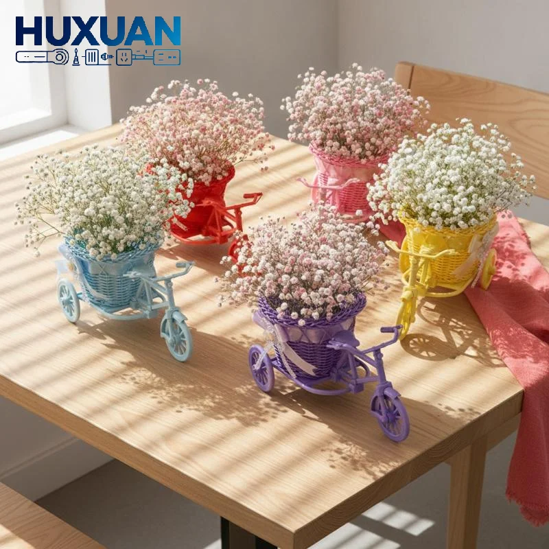 Bicycle Woven Basket Multipurpose Handwoven Bike Mounted Holder for Snacks Storage Small Pet Carry Flower Display