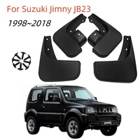 4pcs for Suzuki Jimny JB23 JB33 JB43 JB53 Wide Sierra 1998~2018 2009 2013 Mudguards Fender Mud Flaps Guard Splash