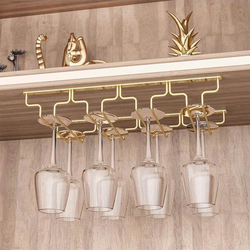 Commercial-Grade 304 Stainless Steel Wine Glass Display Shelf Anti-Corrosion Wall Mount Storage with 15KG Load Capacity
