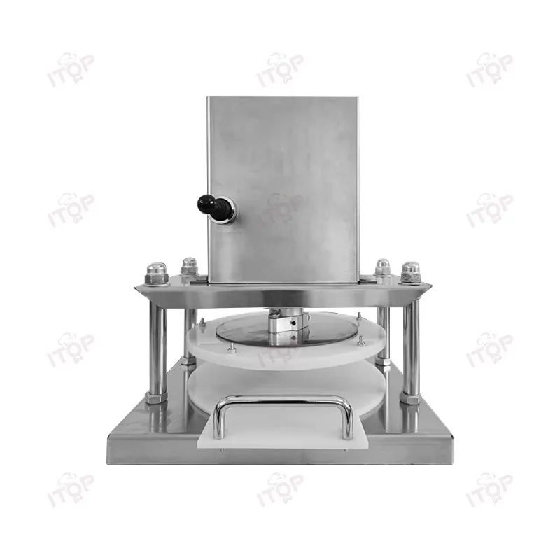 High Efficiency Flat Bread Pancake Making  Manual Dough Flattening Equipment for Commercial Bakery