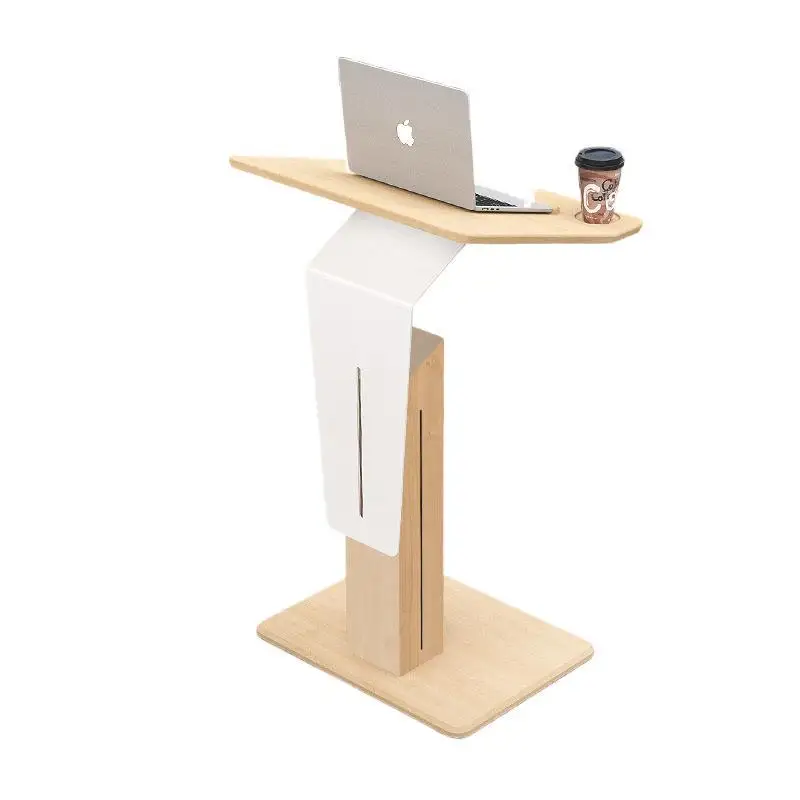 Púlpito elevable, guía de compras de bienvenida, atril de conferencias de entrenamiento, liderazgo simple y moderno