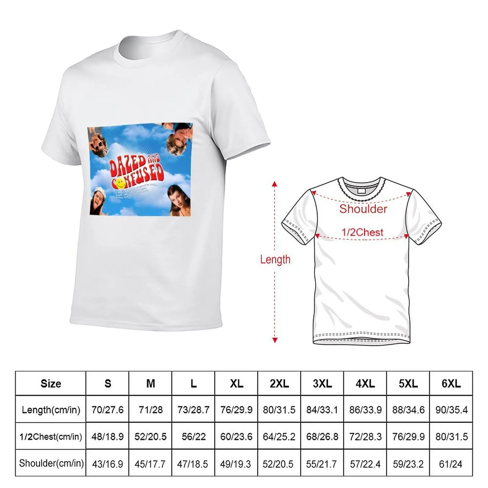 Dazed and Confused T-Shirt plus sizes essential t shirt mens t shirt