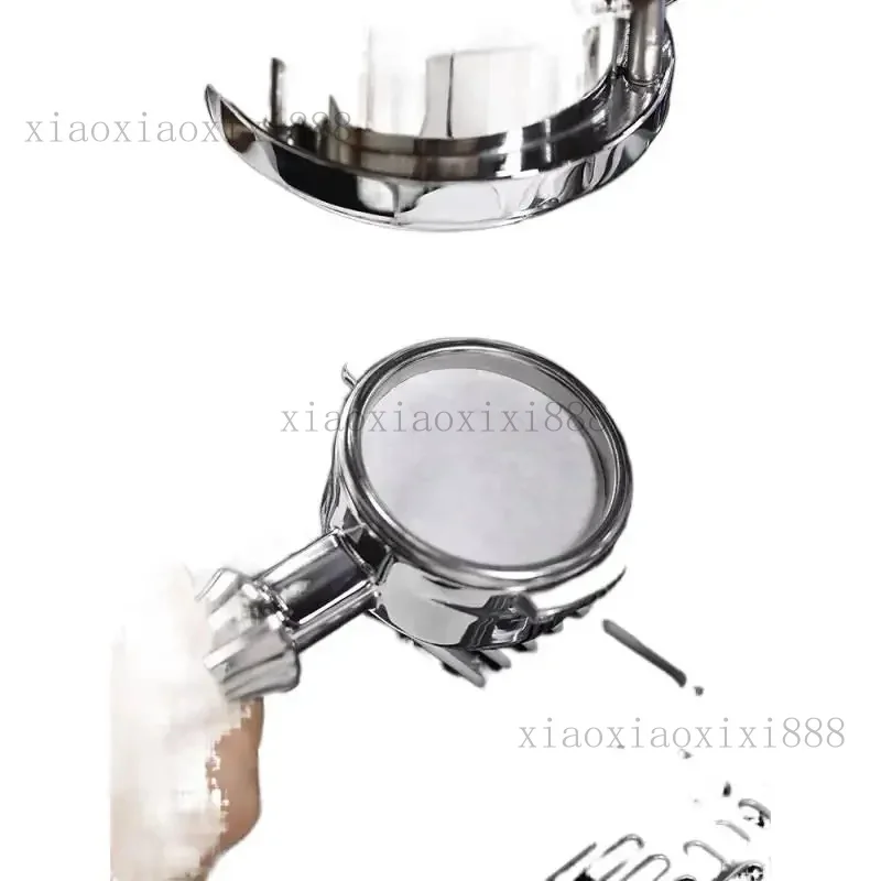 mhw3 ボンバー イタリアン コーヒー マシン ハンドル、ラウンド パウダー ボウル、フィルター ペーパー、モカ ポット 51/53/58mm、ブラシに適しています。