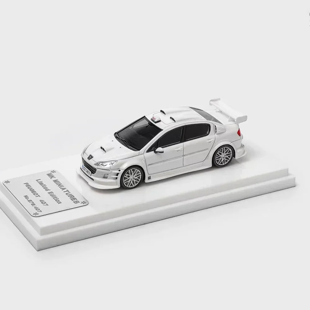 Resin Simulation Model 1:64 Scale Peugeot 406 407 Taxi Sport Car