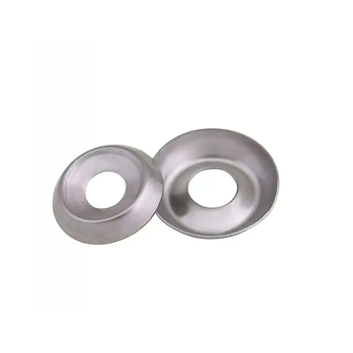 Joint Oeil de Poisson en Acier Inoxydable 304, Concave, Convexe, Rondelle Décorative Conique Creuse