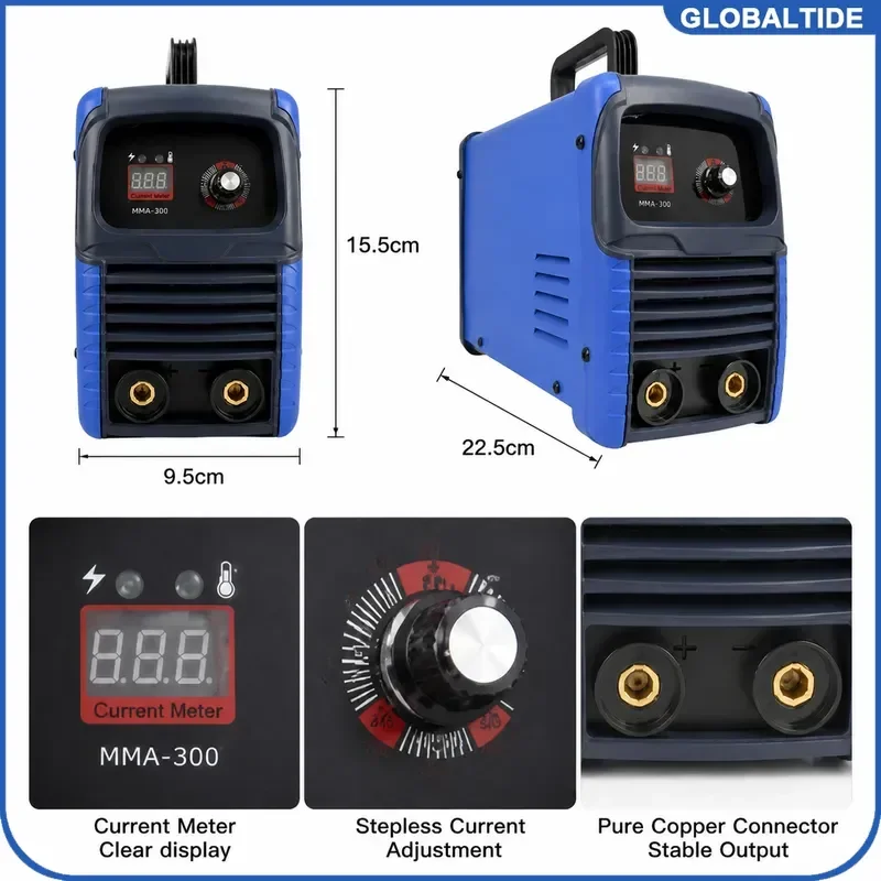 Portable Dual Voltage Welding Machine 220V Small Household Inverter Welder for US Mexico Brazil Standard Mini Arc Welding