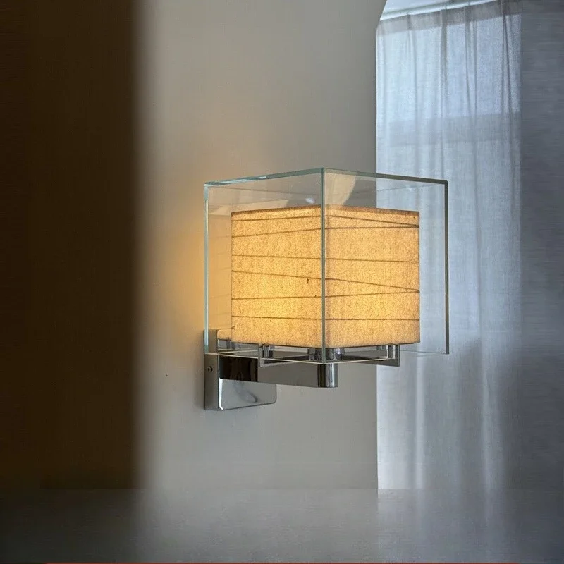 

Hotel bedside, wall lamp, Japanese style, bed and breakfast, living room, designer style