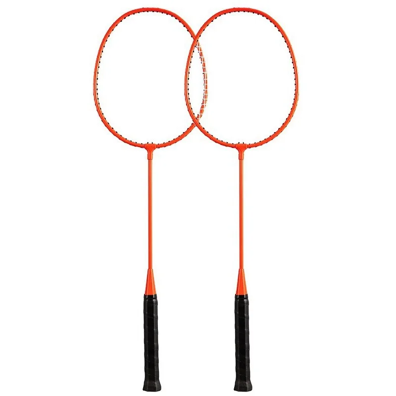 Durable Badminton Racket Set 2 Pcs Adult Double Rackets Multi Color Optional Professional Sports Equipment Factory Direct Supply