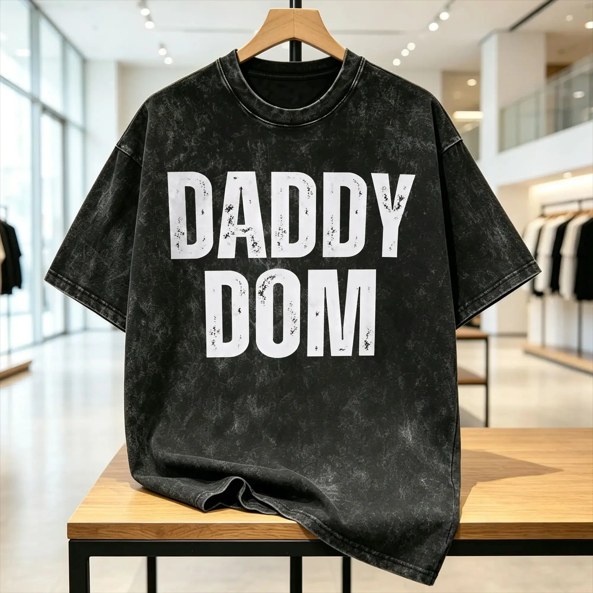 Doms Dollas T Shirt Men 100% Cotton Fashion for Male T-Shirt Crew Neck Daddy Tees Short Sleeve Clothes Graphic
