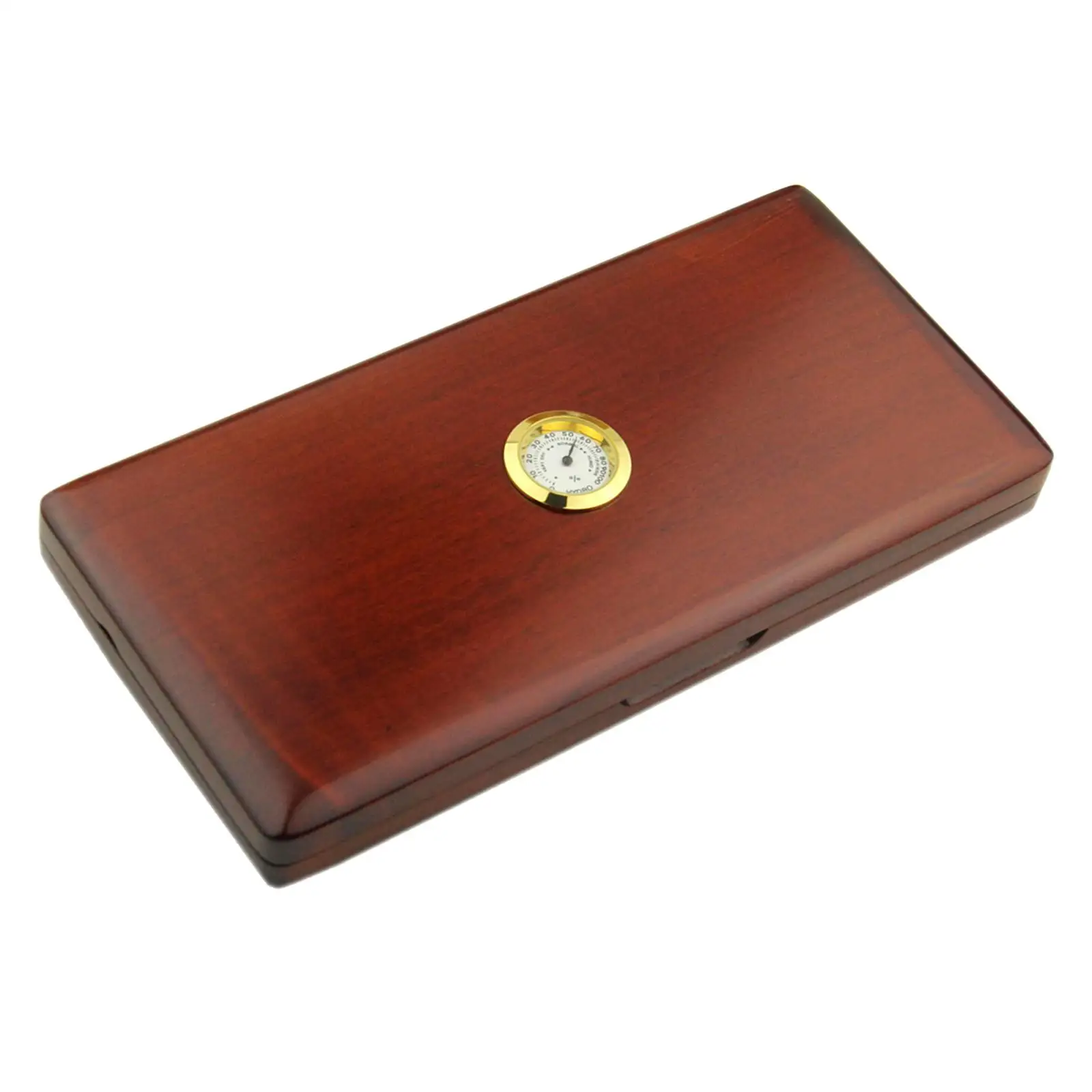 1pc Wood Oboe Reed Case with Hygroneter Reed Humidity Control